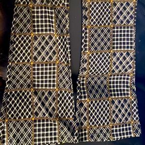 Plaid flare pants